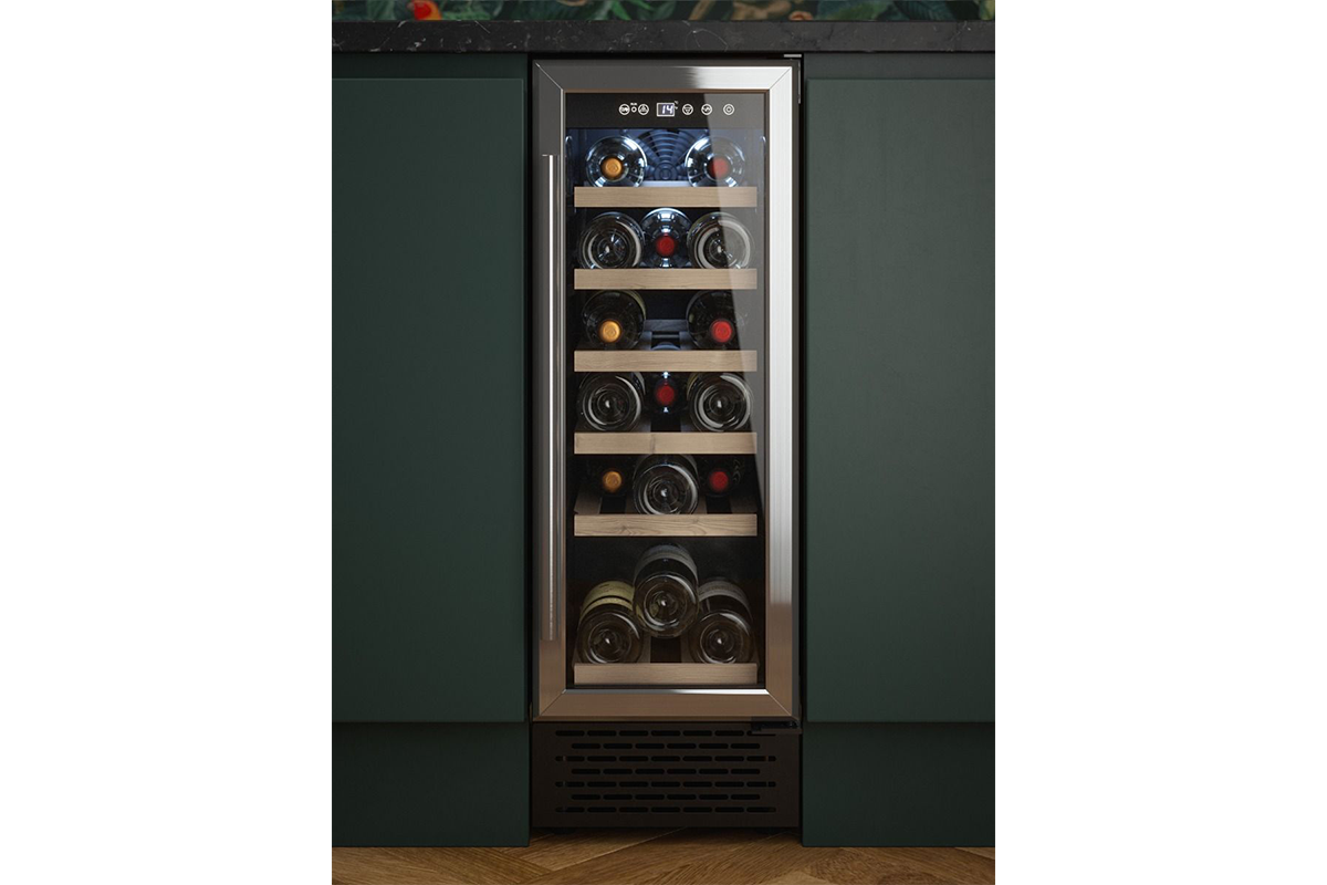 Cata 18 Bottle Capacity Wine Cooler | Stainless Steel | UBSSWC30