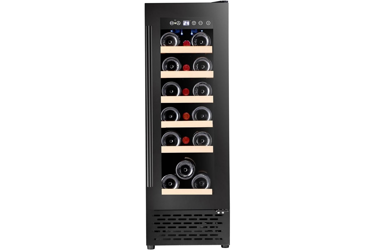 Cata 18 Bottle Capacity Wine Cooler | Black | UBBKWC30