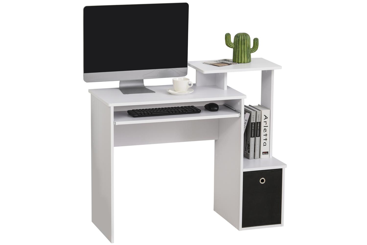 Homcom Compact Small Computer Desk