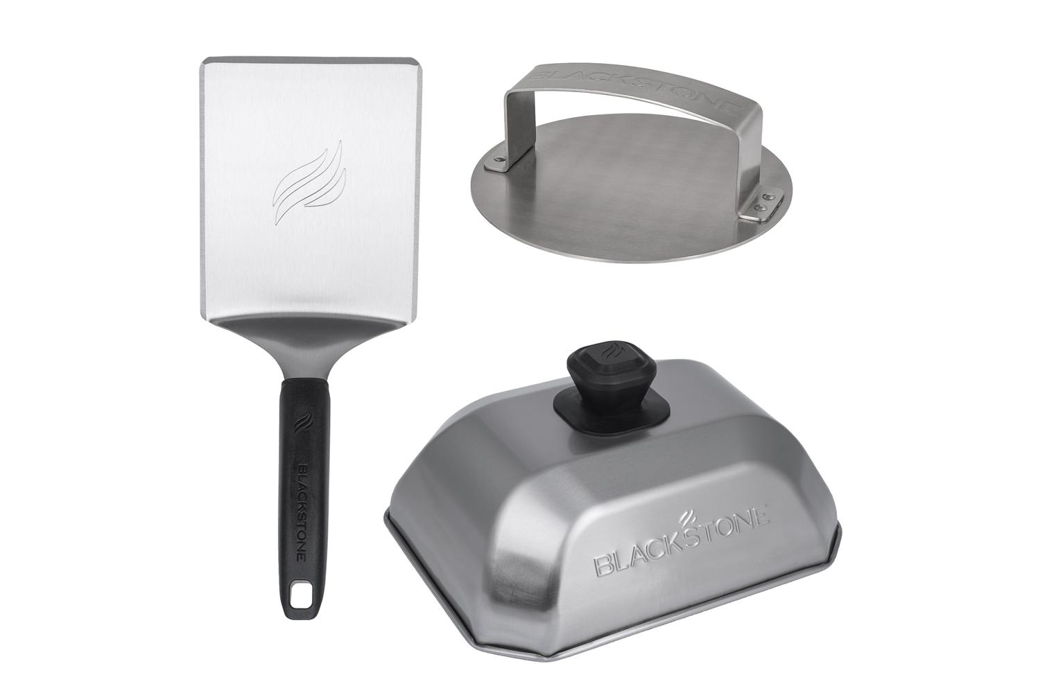 Blackstone | 257-5462eu | 3-piece Hamburger Kit - Premium Bbq Tools For Perfect Burgers
