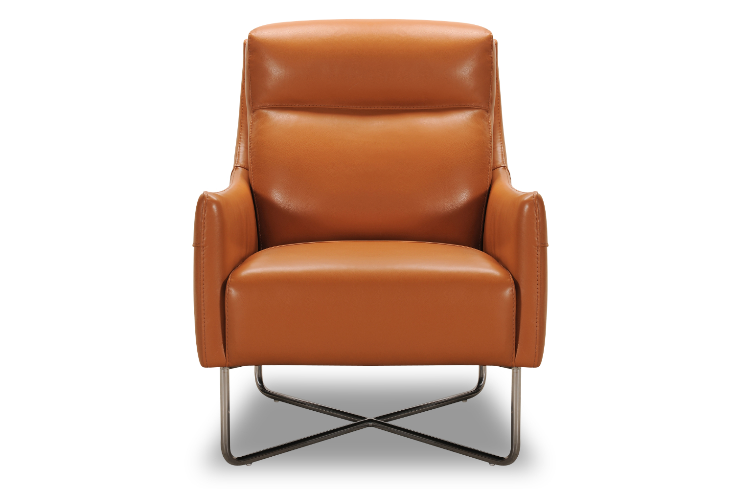 Wendy Accent Chair | Leather | Mustard