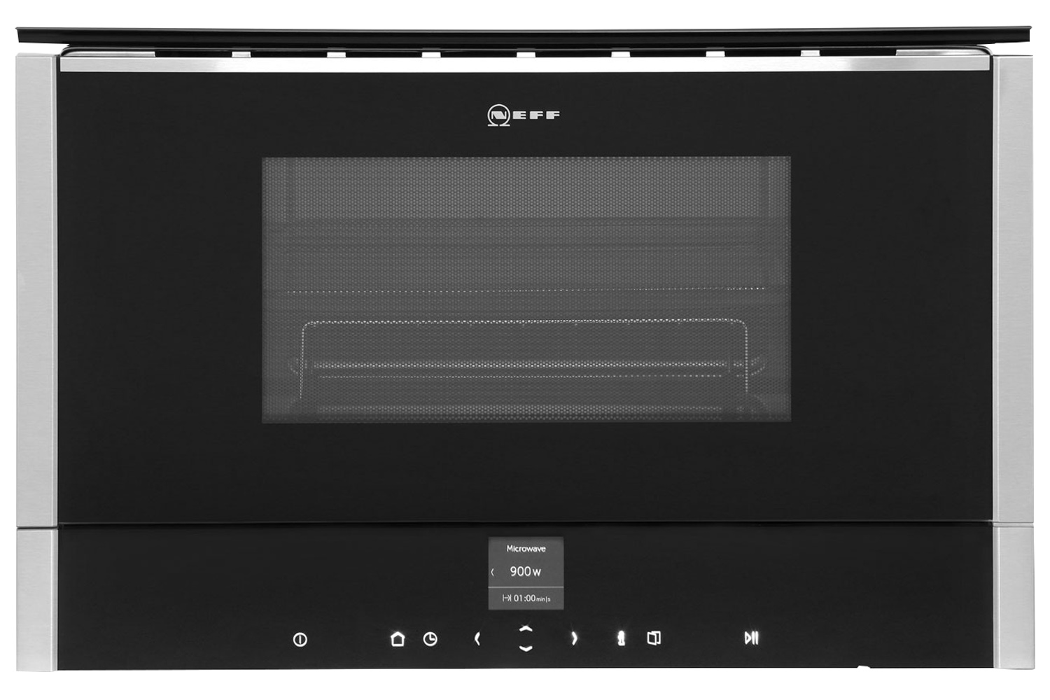 Neff N70 21L 900W Built-in Microwave Oven | C17GR01N0B | Stainless Steel