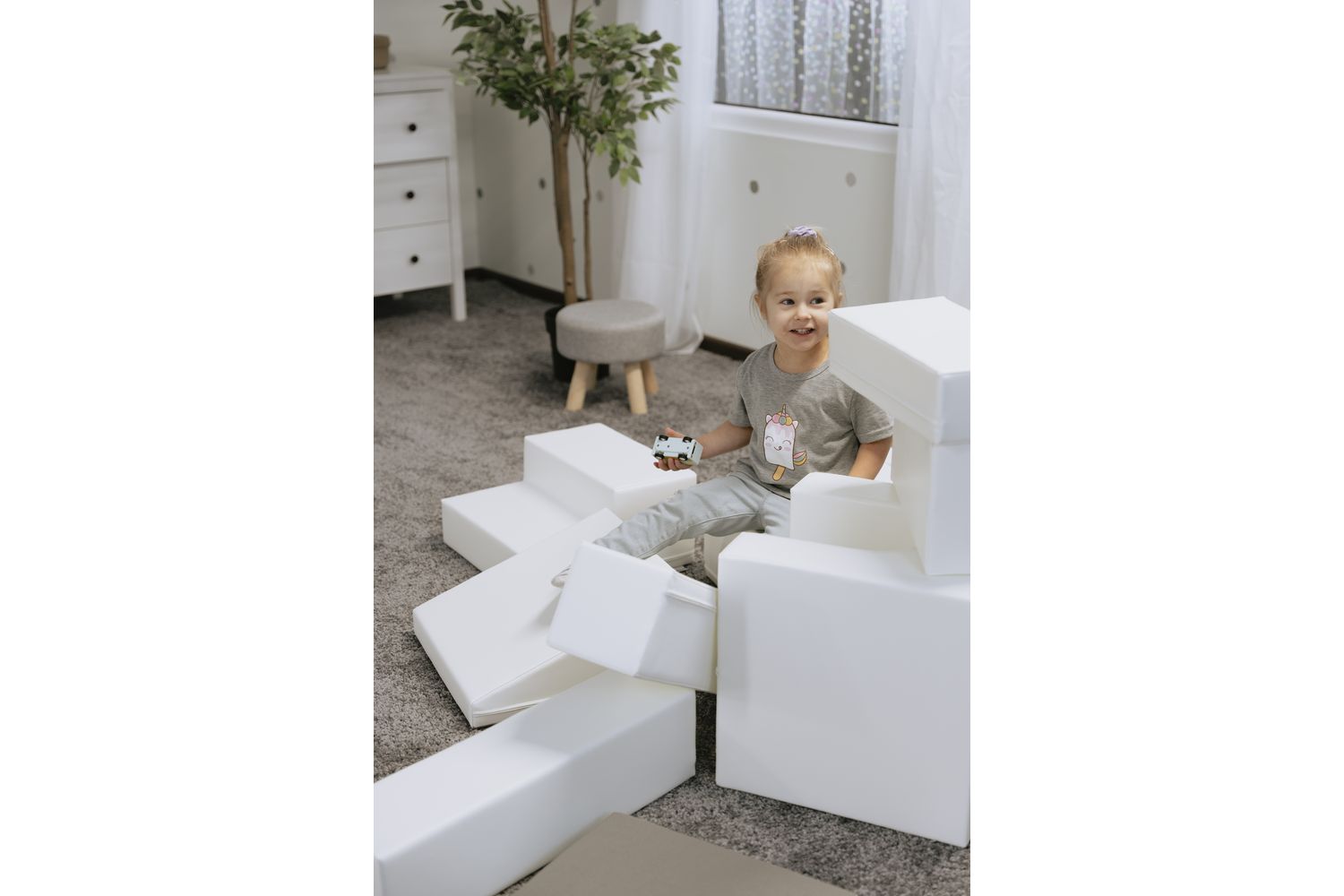 Iglu Soft Play Shapes For Kids - Creativity Multifunctional Foam Play Set - Ideal Montessori Toy