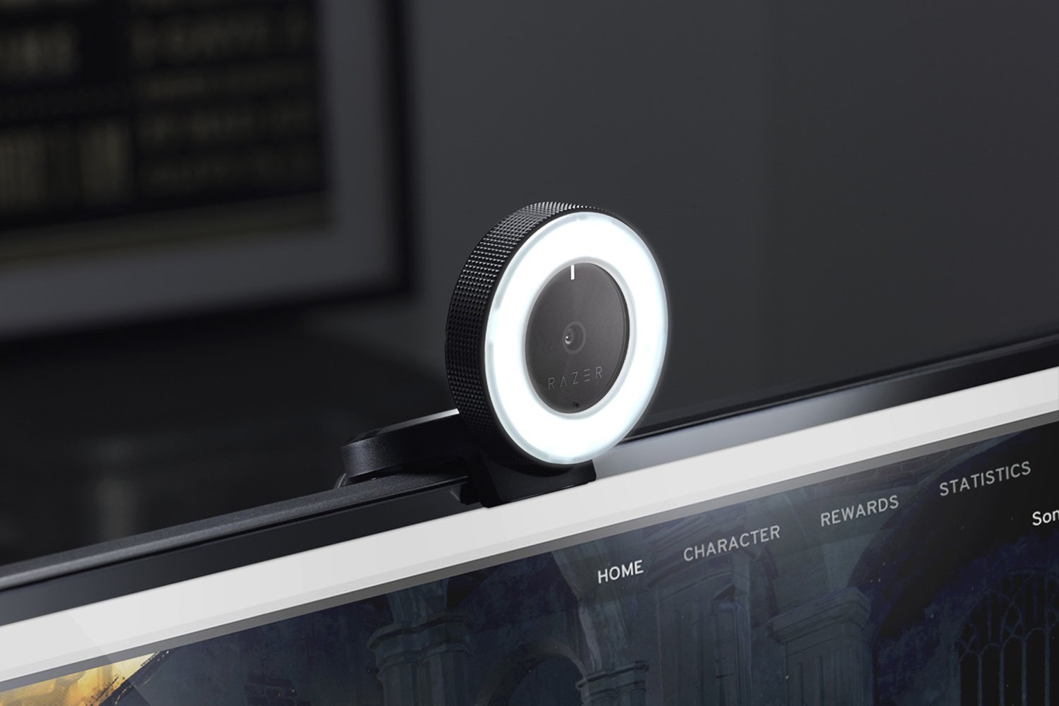 Razer Kiyo 720p HD Webcam with Ring Light