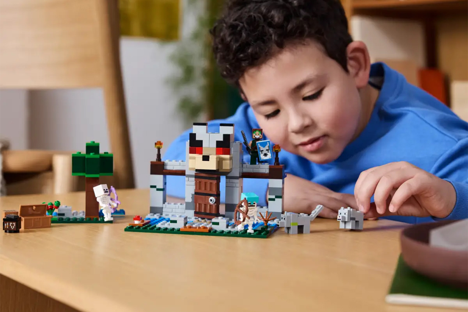 Lego The Wolf Stronghold Building Toys Set