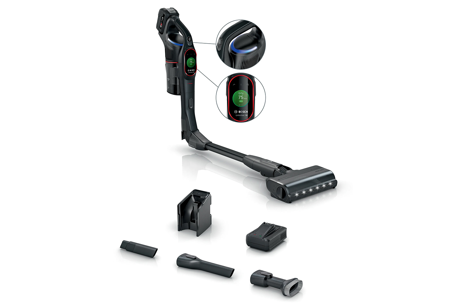 Bosch Unlimited 10 ProPower Cordless Vacuum Cleaner | BCS1051GB | Black