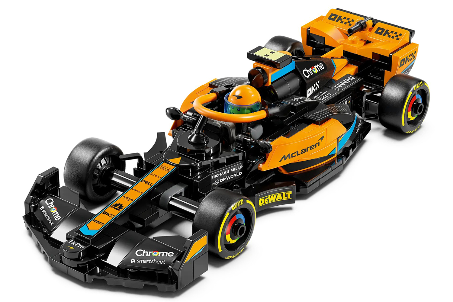 Lego Speed Champions McLaren Formula Race Car Building Toys Set (2023)