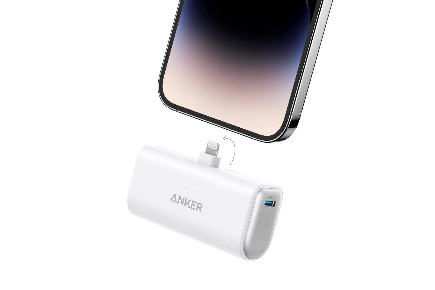 Anker 12W Nano Built-in Lightning Power Bank