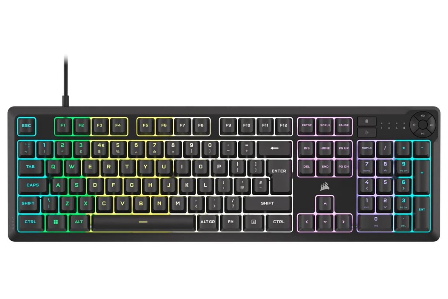 Corsair K55 CORE RGB Gaming Keyboard | Black