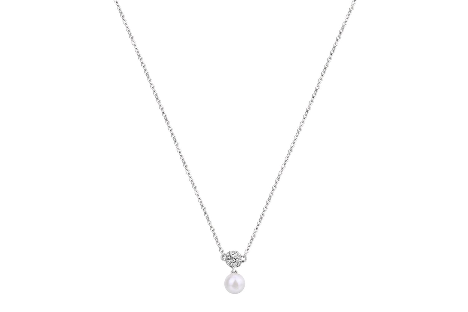 Rosato Azzurra Sterling Silver Necklace: Statement Fashion Jewellery Pendant From Rosato