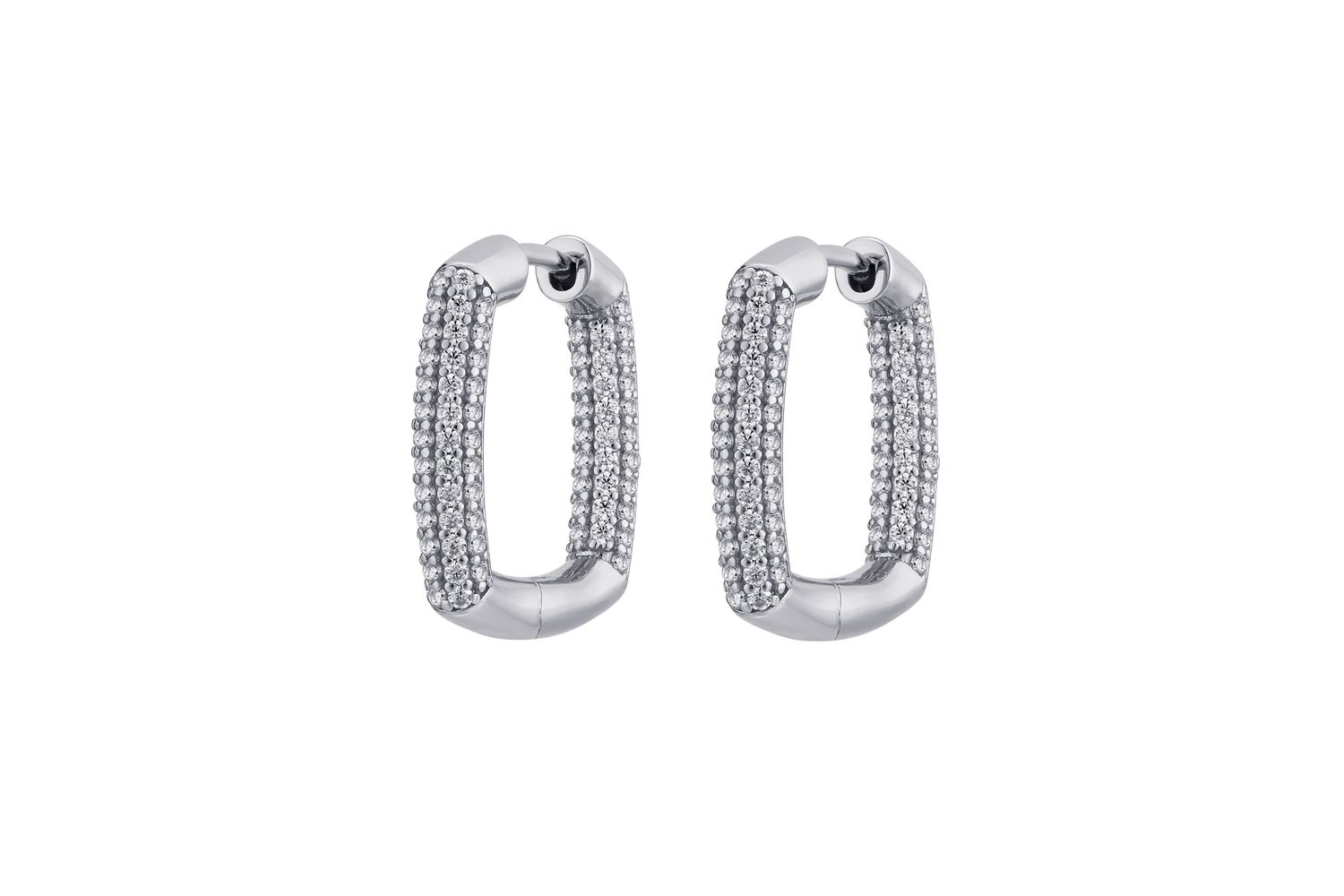 Rosato Bianca Silver Earrings (rzbi21) Elegant Rosato Womens Fashion Jewellery