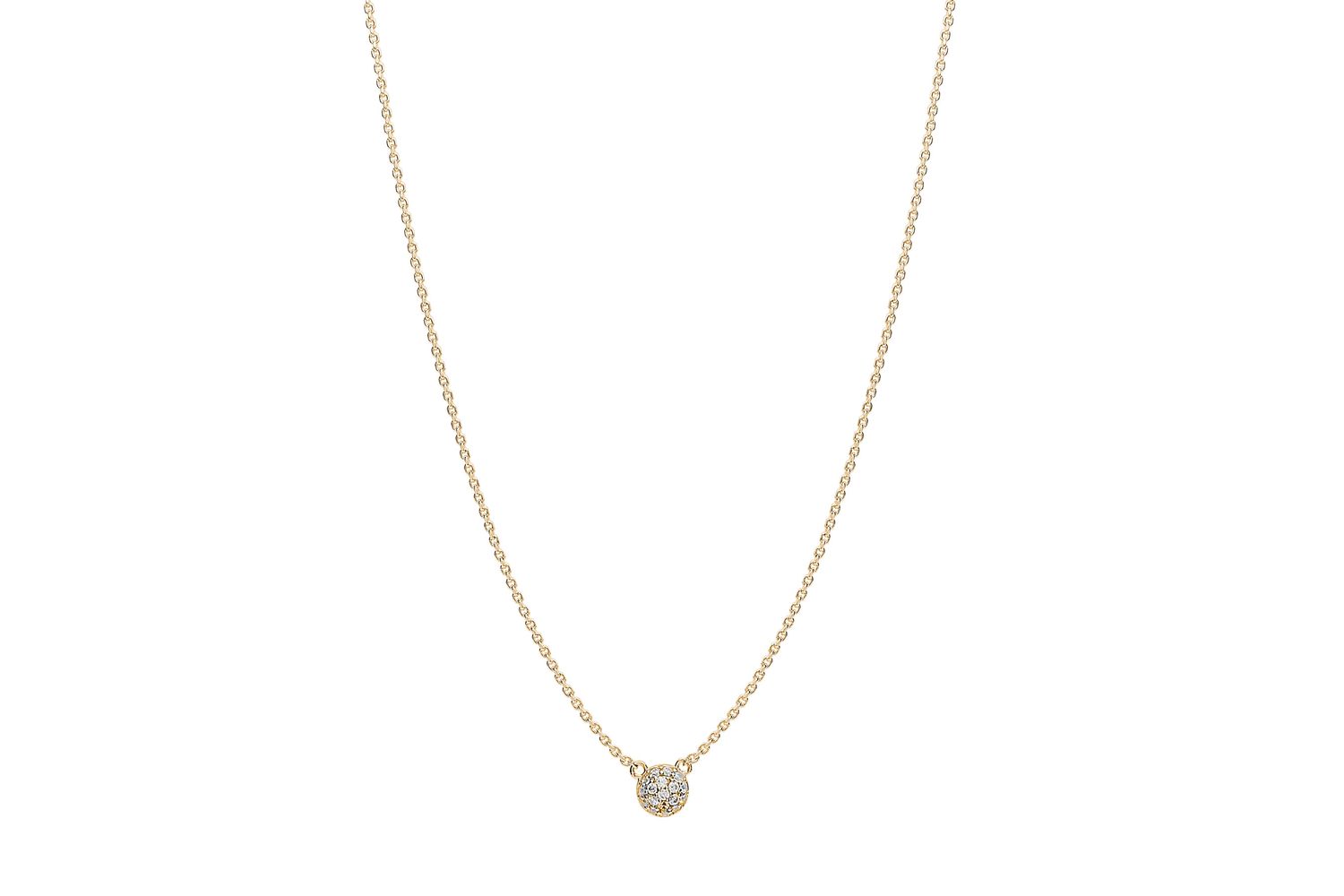 Rosato Bianca Yellow Gold Necklace | Stylish Gold Jewellery | Women's Luxury Necklace
