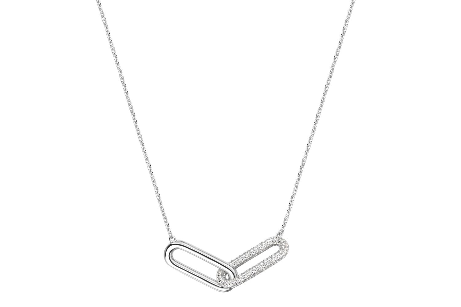 Rosato Bianca Silver Necklace  Elegant Fashion Jewellery -rosato Rzbi60