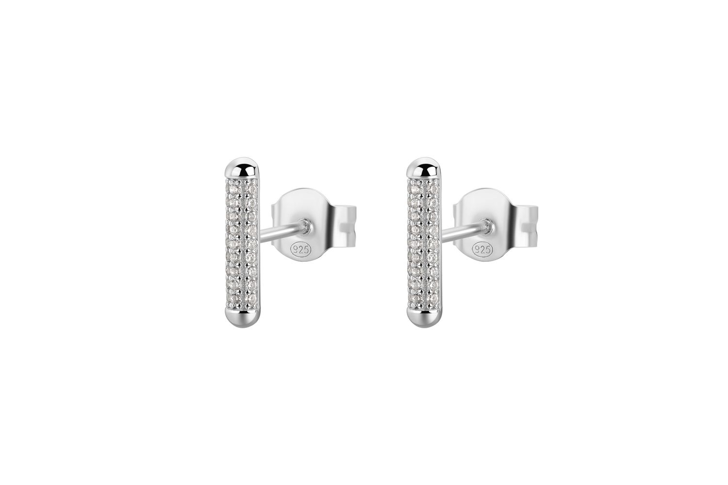 Rosato Rzbi70: Elegant Rosato Bianca Silver Single Earring