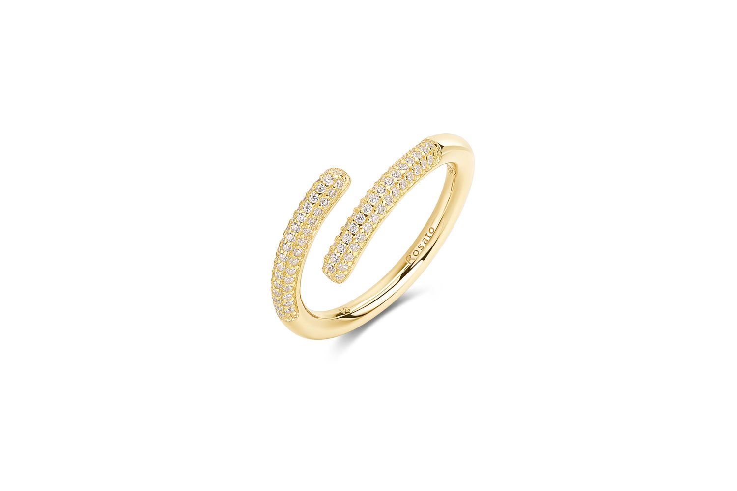 Rosato Rzbi82c Bianca Yellow Gold Fashionable Ring