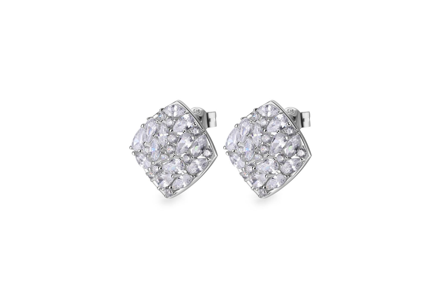Rosato Rzge40 Silver Single Earring: Statement Luxury Fashion Jewellery In Ireland