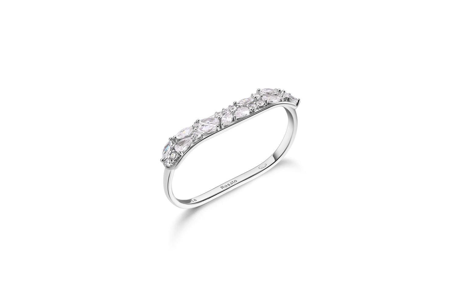 Rosato Rzge52 - Exceptional Gemma Silver Ring By Rosato