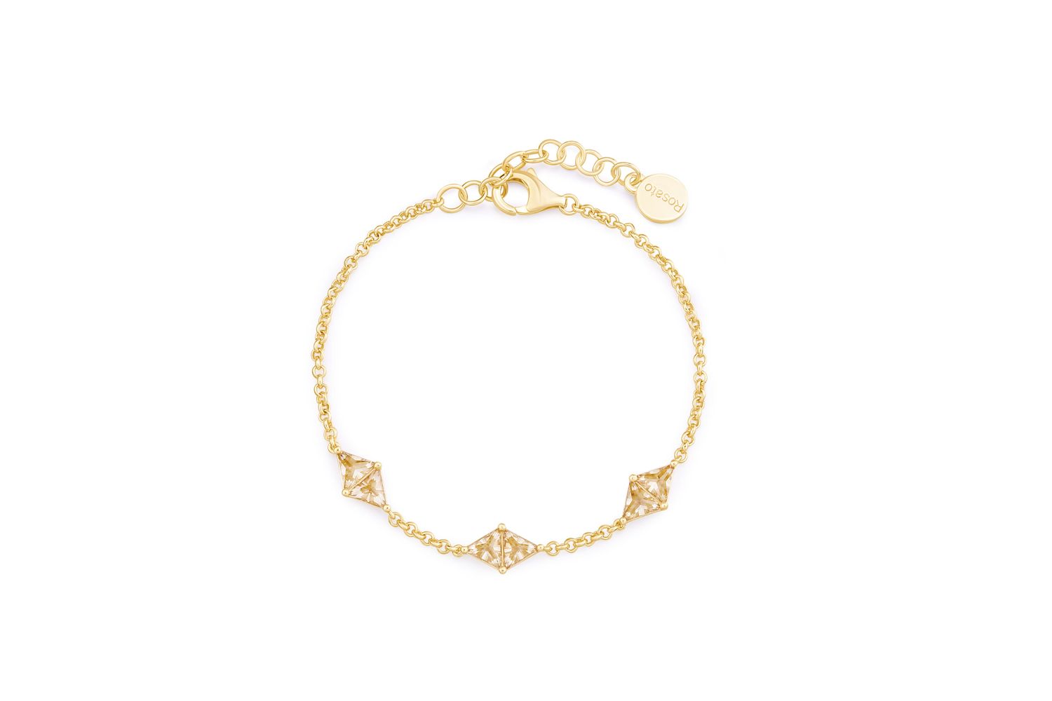 Rosato Rzvt12 - Vittoria Fine Yellow Gold Bracelet