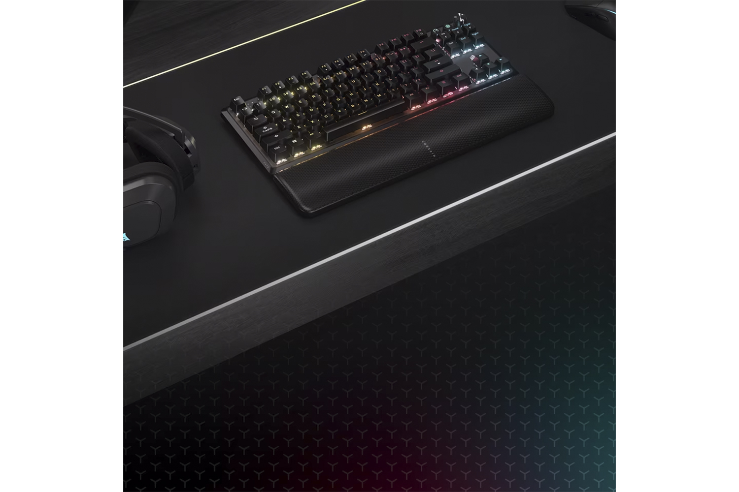Corsair K70 CORE TKL RGB Mechanical Wireless Gaming Keyboard | Black
