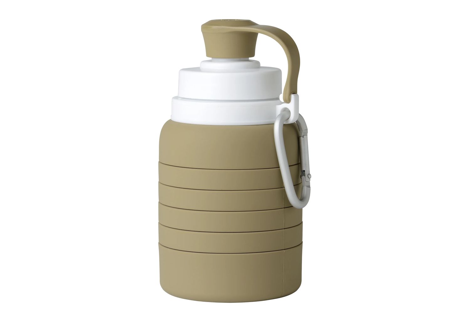 Mininor | 14203 | Olive Foldable Silicone Baby Bottle - High-quality, Durable Baby Feeding Equipment  Perfect For Out & About