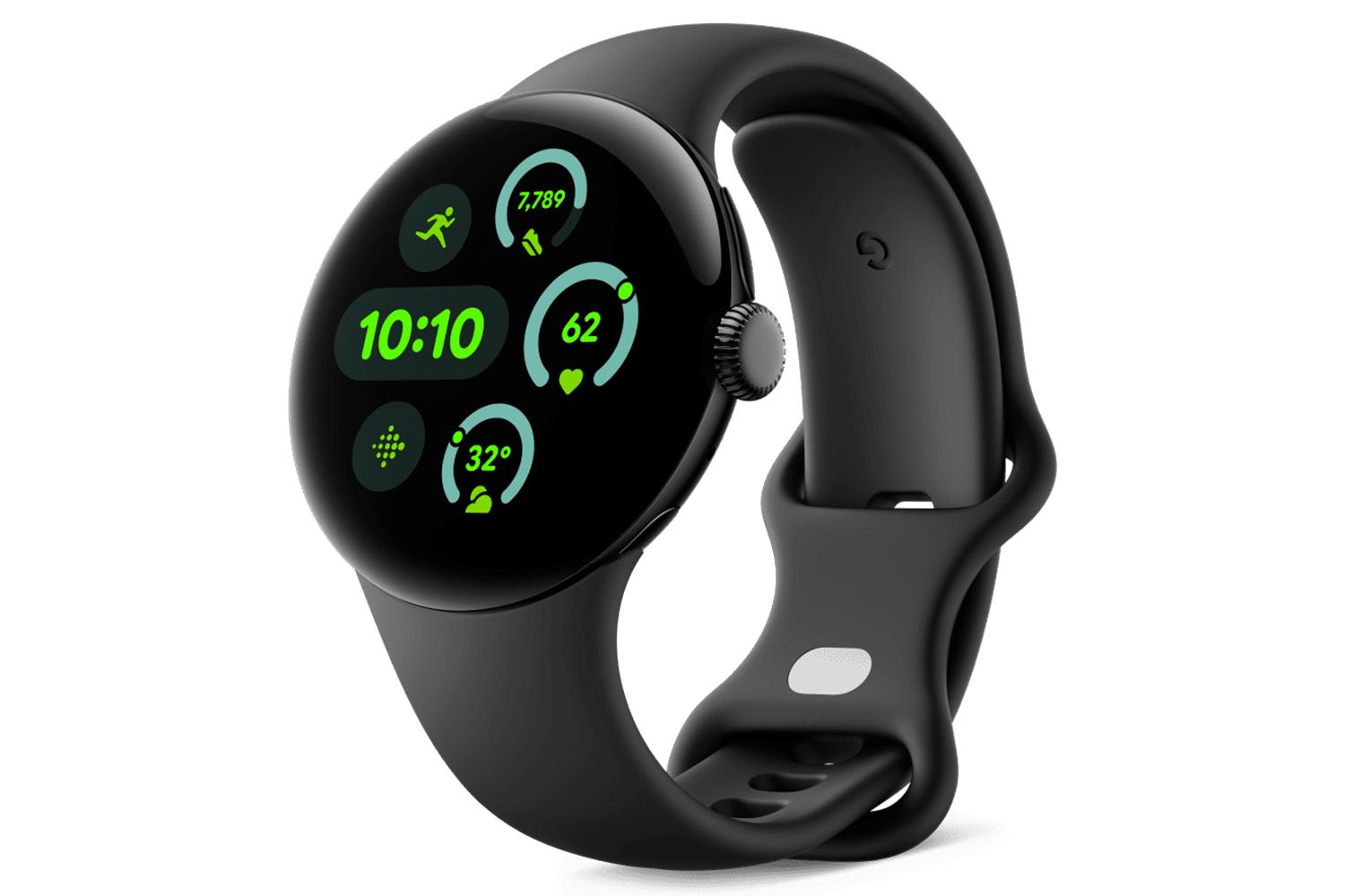 Google Pixel Watch 3 | 41mm | Matte Black/Obsidian