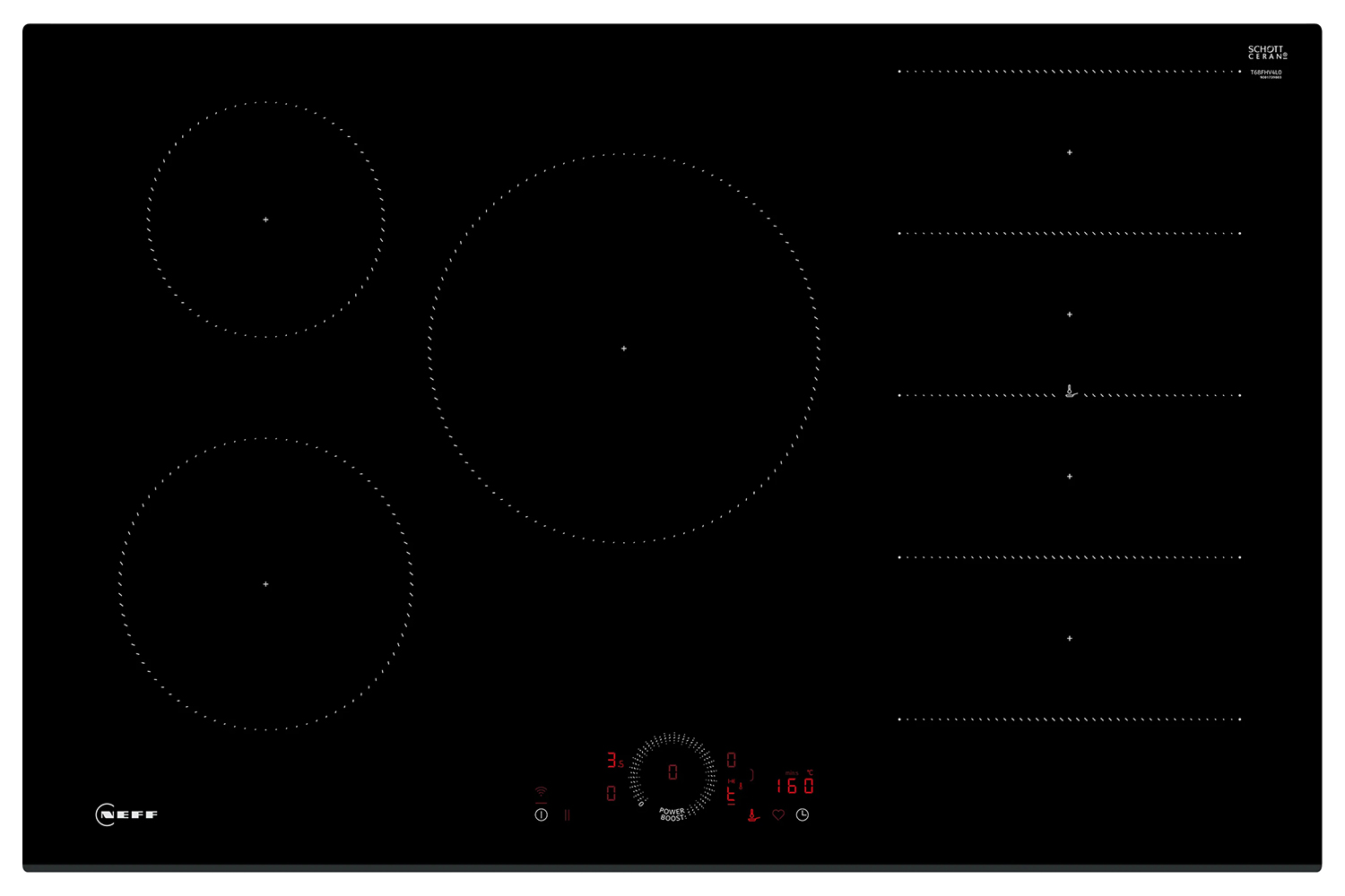 Neff N70 80cm Induction Hob | T68FHV4L0