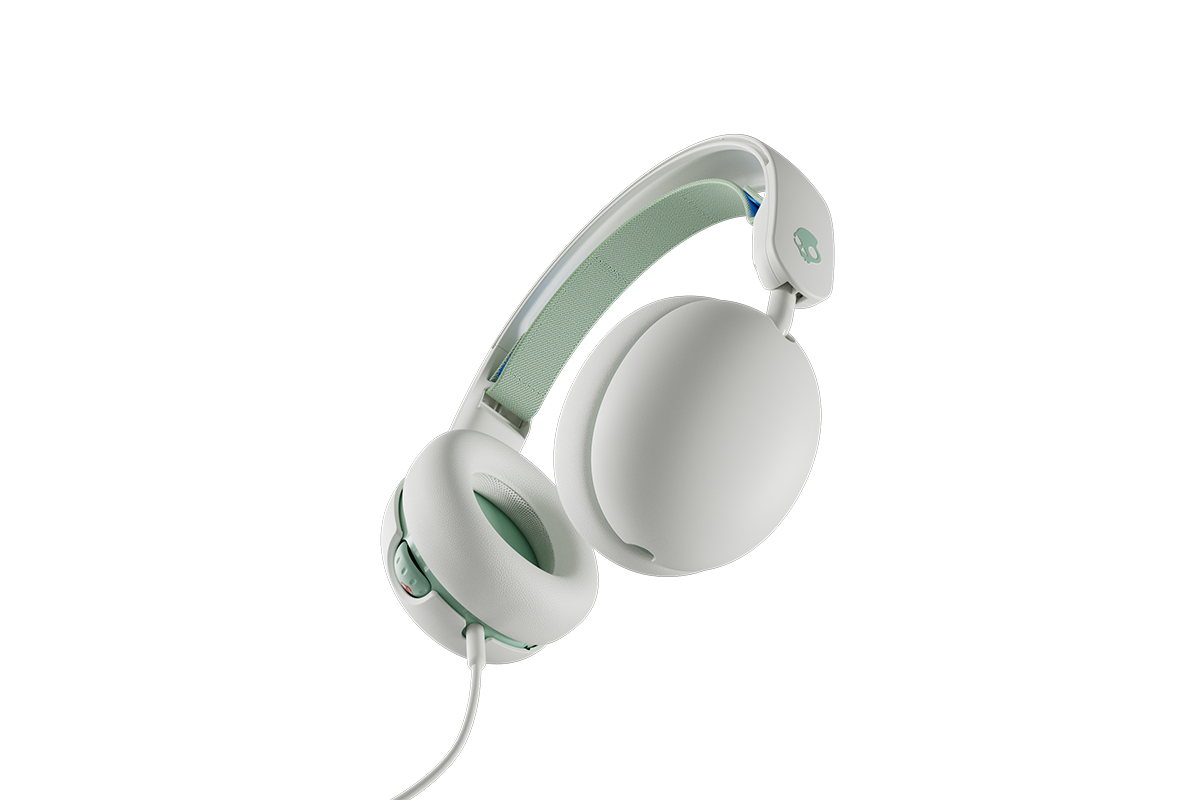 Skullcandy Grom Wired Headphones For Kids | Bone Seafoam