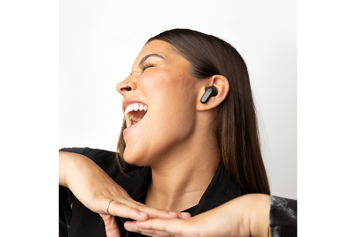 Skullcandy Rail ANC True Wireless Earbuds with Active Noise Cancelling | True Black