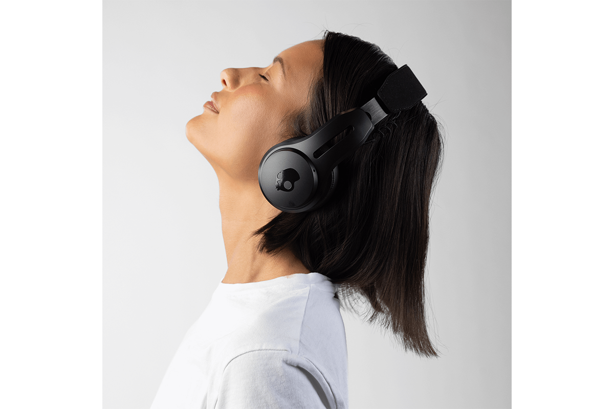 Skullcandy Icon ANC Wireless Headphones with Active Noise Cancelling | True Black