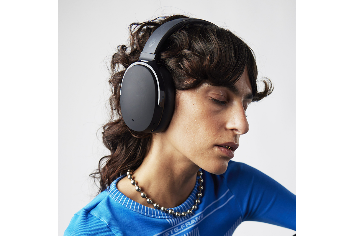 Skullcandy Hesh ANC Wireless Headphones with Active Noise Cancelling | True Black