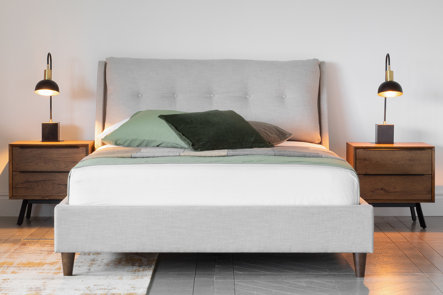 Ellen Bed Frame | Double | 4ft6 | Oat