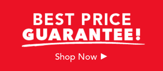 Best Price Guarantee - We Won't be Beaten!