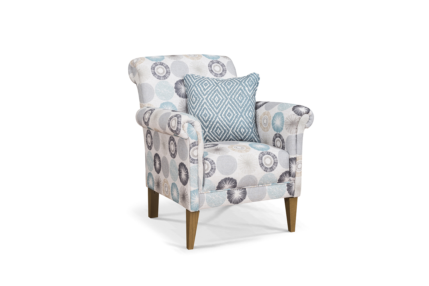 Preston Bedroom Chair | Ramsey Spa with Scatter
